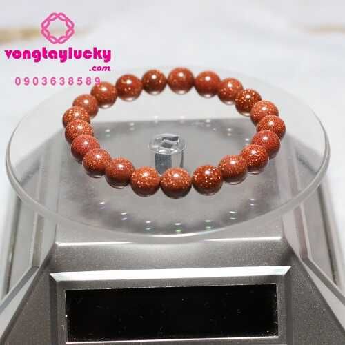 vòng tay đá kim sa, vòng tay 21 hạt, vòng tay mệnh thổ, vòng tay nữ