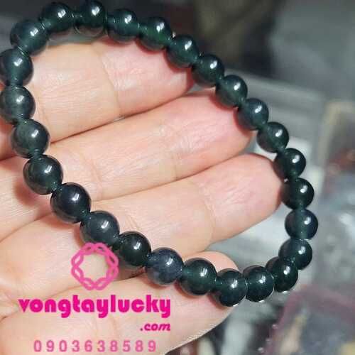 đá lam ngọc type A, vòng tay nữ, vòng cẩm thạch ngọc lam, vòng tay đá tự nhiên, cẩm thạch lam ngọc phong thủy