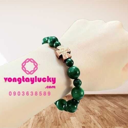vòng tay công giáo, chuỗi mân côi đá cẩm thạch, chuỗi mân côi công giáo, chuỗi mân côi, vòng phong thủy