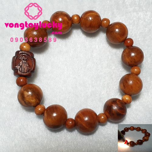 chuỗi mân côi gỗ quý, vòng tay gỗ huyết long nu, tràng hạt mân côi, chuỗi mân côi phong thủy gỗ trừ tà, vòng tay công giáo