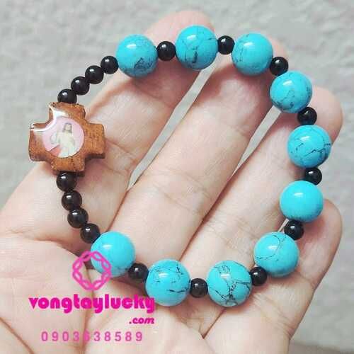 vòng tay công giáo, chuỗi mân côi, chuỗi mân côi mệnh thủy, vòng tay nữ