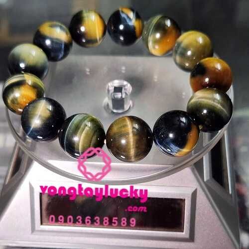 vòng tay mệnh thổ, feng shui bracelet, tiger eye quartz, tiger's eye quartz