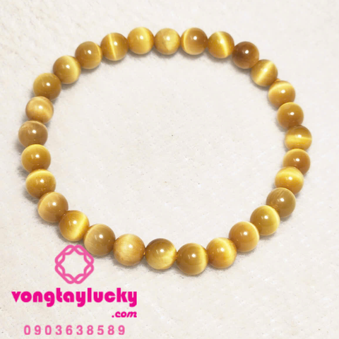 vòng tay đá mắt hổ vàng, đá mắt hổ cao cấp, vòng tay đá mắt hổ tự nhiên, vòng tay đá phong thủy, vòng tay mệnh kim