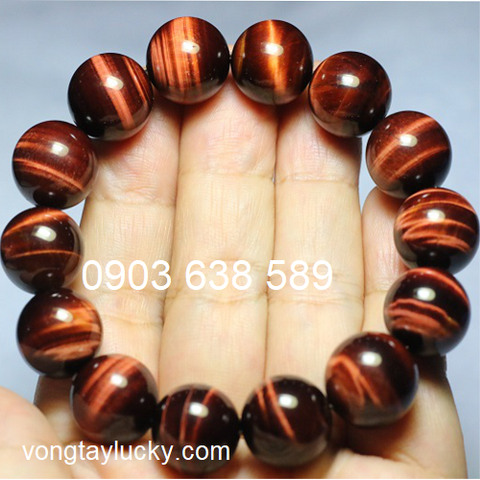 vòng tay đá mắt hổ đỏ, vòng tay đá mắt hổ tự nhiên, vòng tay phong thủy, vòng tay nam, vòng tay mệnh hỏa