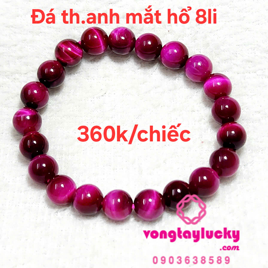 Set Quà tặng duyên dáng đá mắt hổ 8li: (mã A 25)