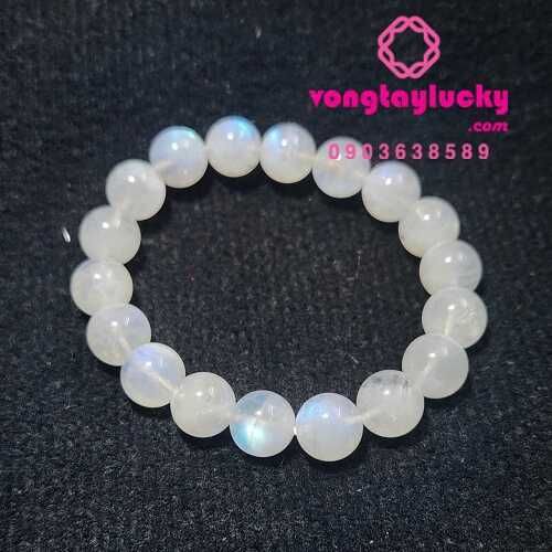 Vòng đeo tay đá mặt trăng thiên nhiên 10LI VIP