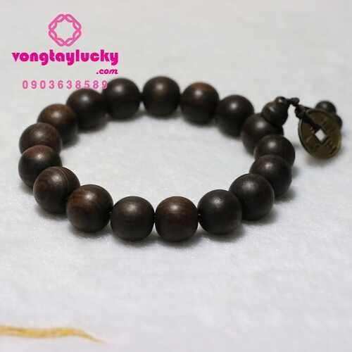 vòng đeo tay, vòng tay mệnh mộc, vòng tay mệnh thủy, chuỗi gỗ mun, vò ng tay nữ, gỗ mun phối đồ ng xu, gỗ mun mix đồng xu tài lộc, vong tay gỗ mun 10li, mệnh mộc