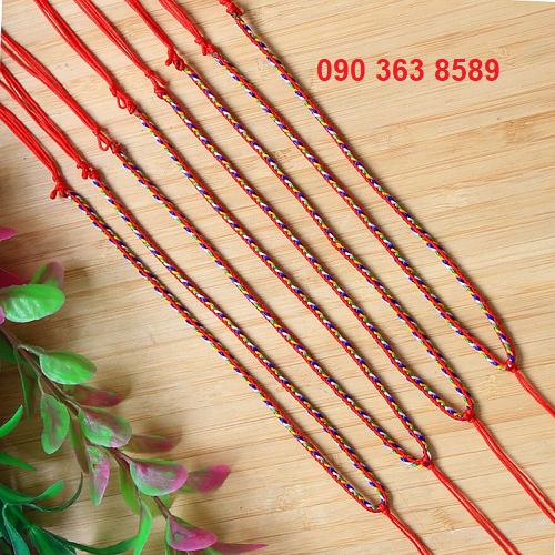 dây cổ, dây cổ vải dù, dây cổ đẹp, dây đeo đá phong thủy