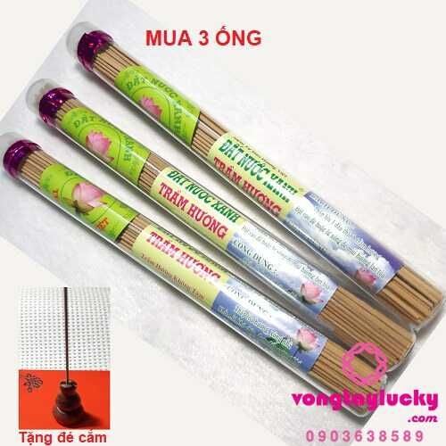 Nhang trầm tự nhiên không tăm thanh lọc thân tâm và làm sạch đẹp không gian sống