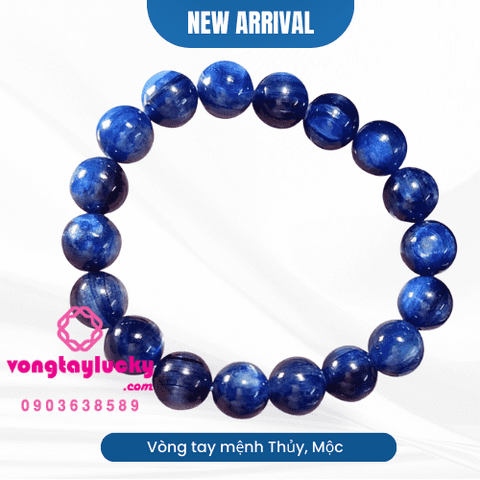 vòng tay mệnh thủy, vòng tay mệnh mộc, vòng tay đá xanh nước, vòng tay đá sapphier