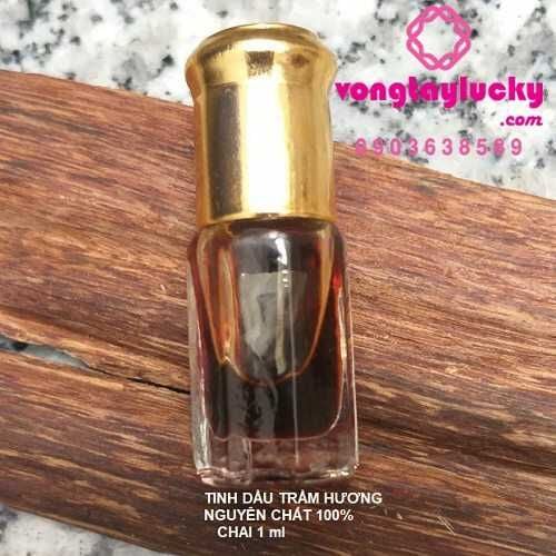 Tinh dầu trầm hương nguyên cất chai 1ml