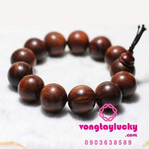 vòng tay gỗ trắc, vòng gỗ đeo tay, chuỗi gỗ phong thủy, quà tặng sếp, vòng tay may mắn, vòng tay phong thủy