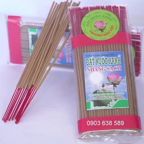 Nhang trầm có tăm Hương thơm an lành cho tâm hồn tĩnh tại 20cm và 30 cm