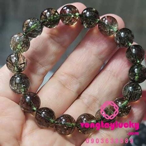 thạch anh tóc xanh,vòng tay nữ, vòng tay mệnh mộc, vòng tay may mắn,  vòng tay mệnh hỏa, vòng tay đẹp, vòng tay đá tự nhiên