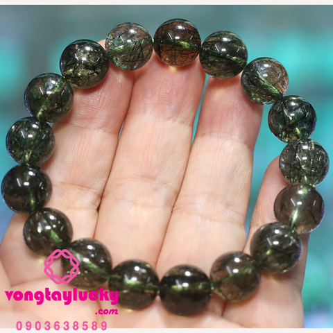 thạch anh tóc xanh,vòng tay nữ, vòng tay mệnh mộc, vòng tay may mắn,  vòng tay mệnh hỏa, vòng tay đẹp, vòng tay đá tự nhiên