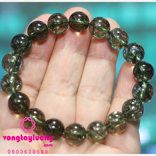 thạch anh tóc xanh,vòng tay nữ, vòng tay mệnh mộc, vòng tay may mắn,  vòng tay mệnh hỏa, vòng tay đẹp, vòng tay đá tự nhiên