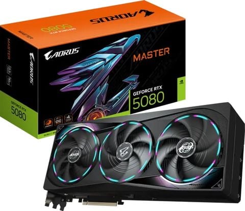 VGA Gigabyte AORUS GeForce RTX 5080 MASTER 16G GDDR7