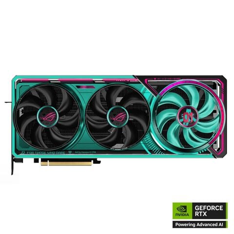 VGA ASUS ROG ASTRAL GeForce RTX 5080 16GB GDDR7 OC HATSUNE MIKU EDITION