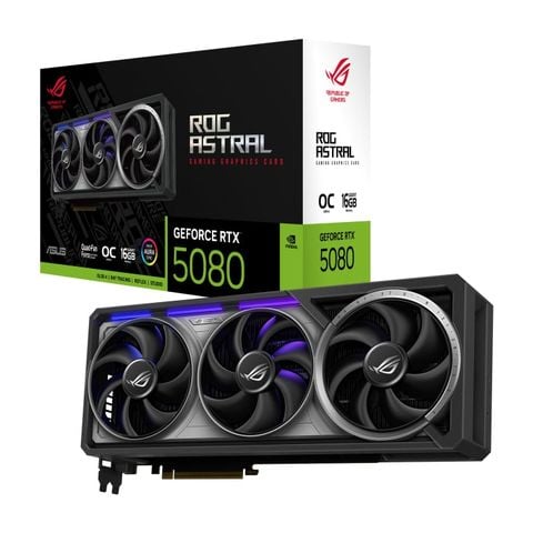 VGA Asus ROG Astral GeForce RTX 5080 16G GAMING GDDR7 OC