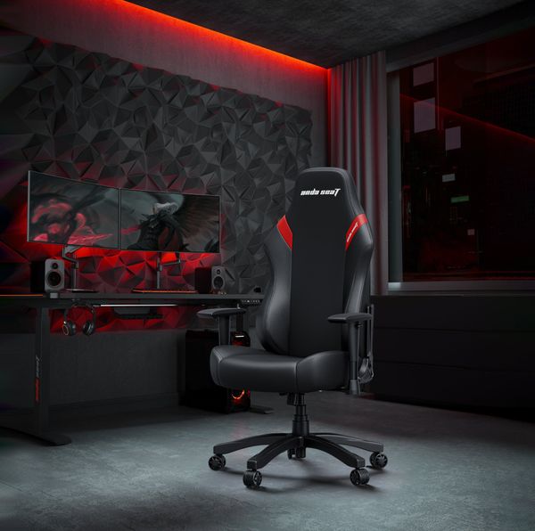Ghế Gaming AndaSeat Luna Black Red AD18-44-BR-PV