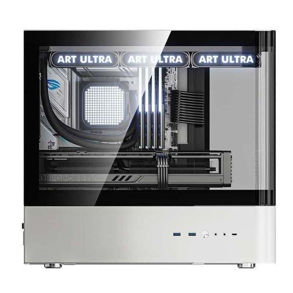 Vỏ case QC.ART ULTRA HM1 White ( ATX/ M-ATX)