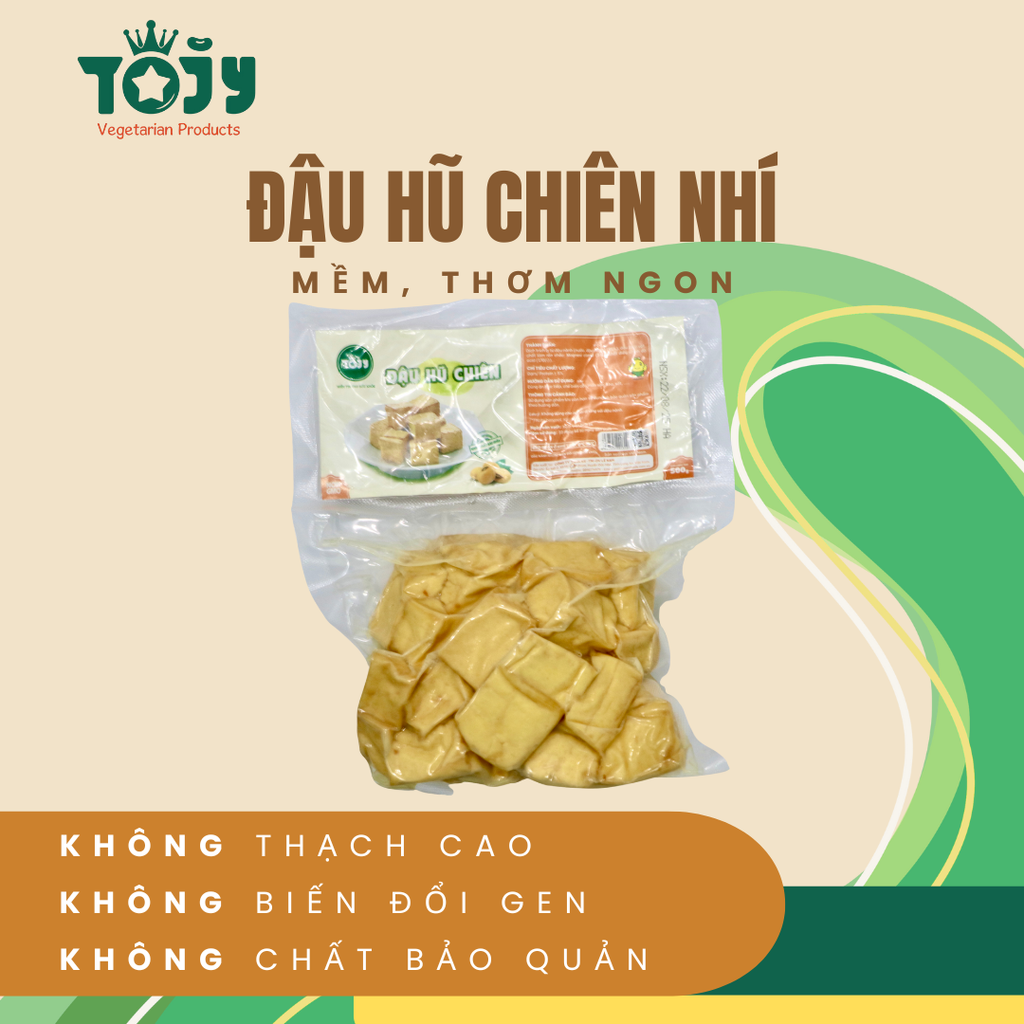  ĐẬU HŨ CHIÊN NHÍ 500G 