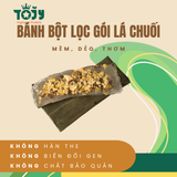  BÁNH BỘT LỌC GÓI LÁ CHUỐI 10 CÁI/KHAY 