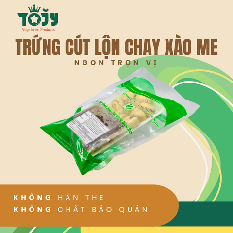  TRỨNG CÚT LỘN XÀO ME 200G 