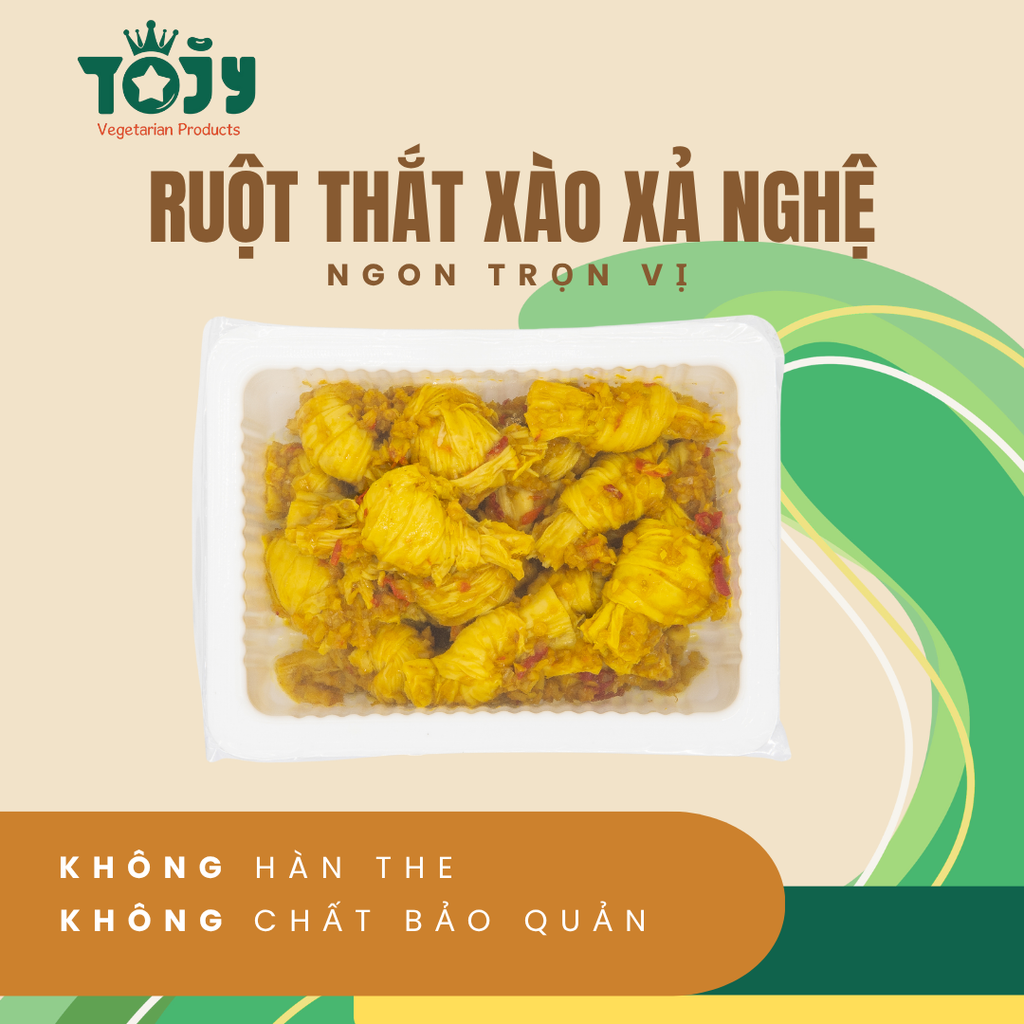  RUỘT THẮT XÀO SẢ NGHỆ 150G 