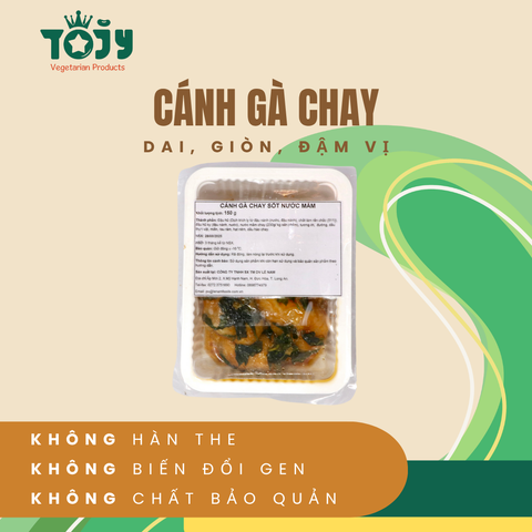  CÁNH GÀ CHIÊN NƯỚC MẮM CHAY 150G 