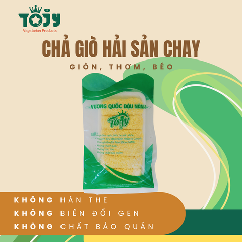  CHẢ GIÒ HẢI SẢN CHAY 150G 