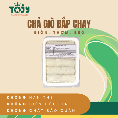  CHẢ GIÒ BẮP CHAY 150G 