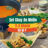  SET CHAY AN NHIÊN (2-3 KHÁCH) 