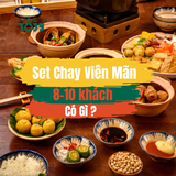  SET CHAY VIÊN MÃN (8-10 KHÁCH) 