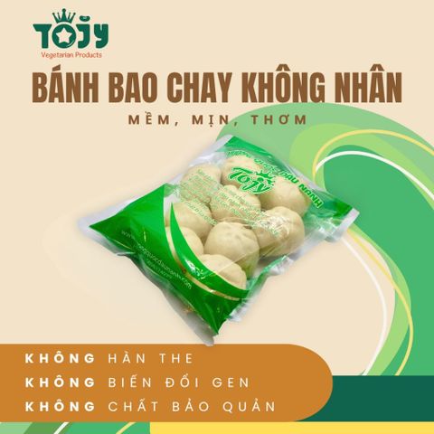 Bánh bao chay không nhân nhỏ