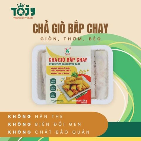 Chả Giò Bắp Chay Tojy