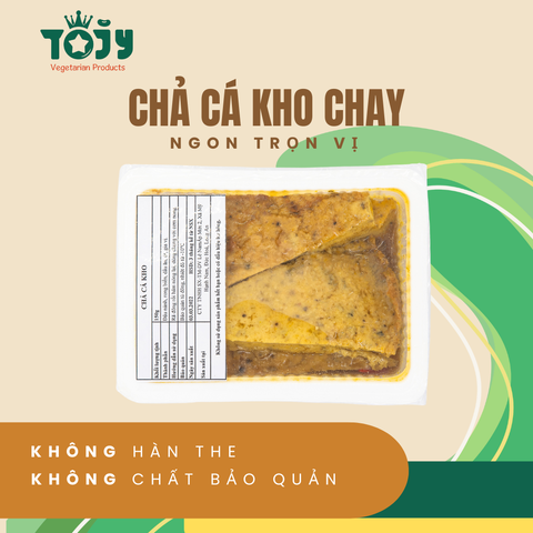  CHẢ CÁ KHO CHAY 150G 