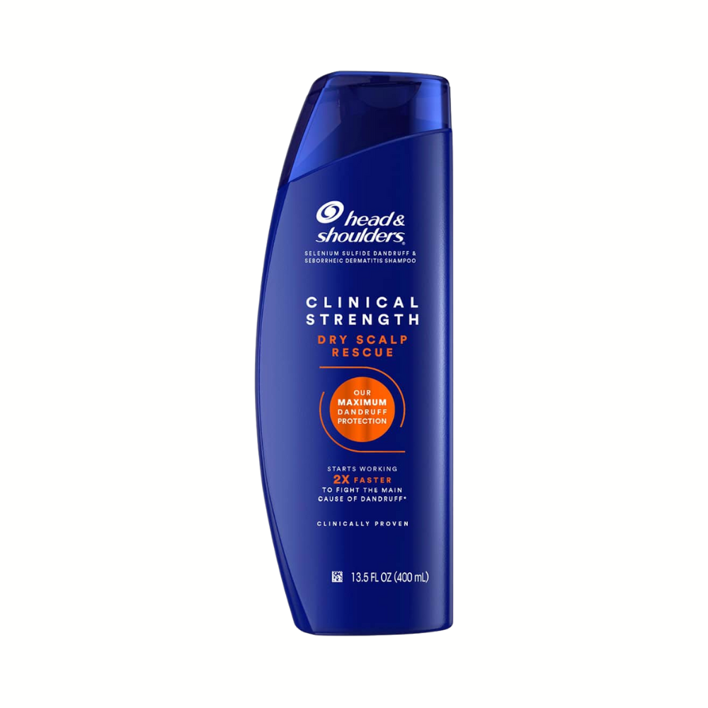  Dầu Gội Trị Gàu & Nấm Tóc 2in1 Head & Shoulders Clinical Strength Dry Scalp Rescue Shampoo 400ml 