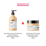  Combo 2 Dầu Gội Phục Hồi Hư Tổn L'Oréal 500ml Và Dầu Hấp Tóc Hư Tổn L'Oréal 250ml (3474636975921 - 3474636971039) 