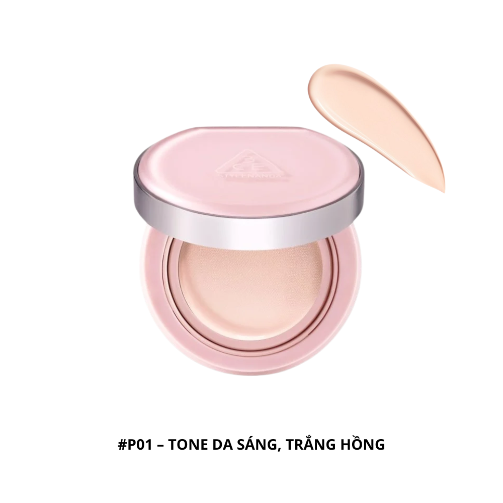  Phấn Nước 3CE Fitting Mesh Cushion SPF40 PA+++ #P01 