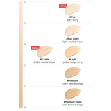  Giftset 3 Phấn Nước Jung Saem Mool Skin Nuder Cover Layer Cushion SPF 50+ PA+++ #21 N-Light (Kèm 1 Lõi Thay Thế + 1 Mini #19 Fair Light) 