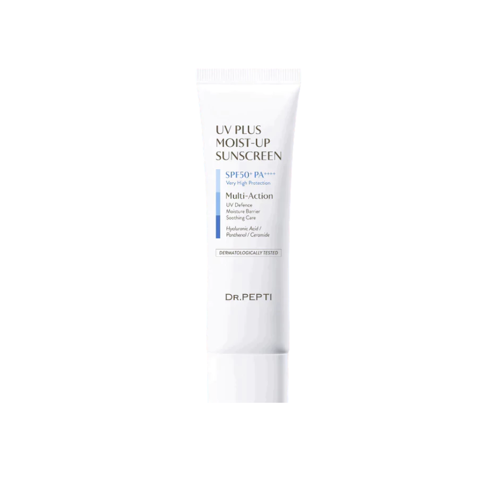 KEM CH NG N NG N NG TONE T NHI N M N DA CHU N H N Dr Pepti UV Plus Tone-Up Sunscreen SPF50 PA V A B O V V A L M P DA M I NG Y