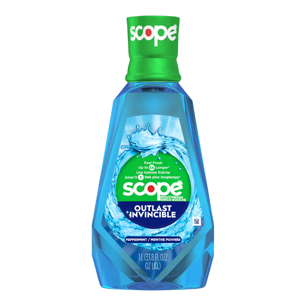  Nước Súc Miệng Crest Scope Outlast Long Lasting Peppermint Mouthwash 1L 