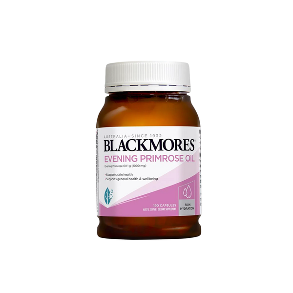 Viên Uống Dưỡng Da Tinh Dầu Hoa Anh Thảo Blackmores Evening Primrose Oil 190 Viên