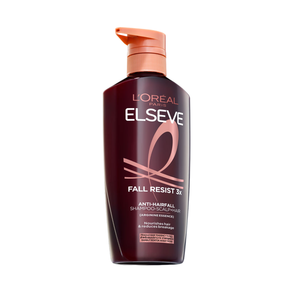  CT - Dầu Gội Ngăn Rụng Tóc L'Oréal Paris Elseve Fall Resist 3X Anti-Hairfall Shampoo-Scalp+Hair 620ml 