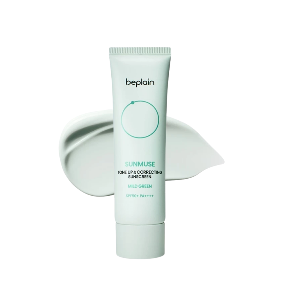  Kem Chống Nắng Beplain Sunmuse Tone Up & Correcting Sunscreen SPF 50+ PA++++ 50ml 