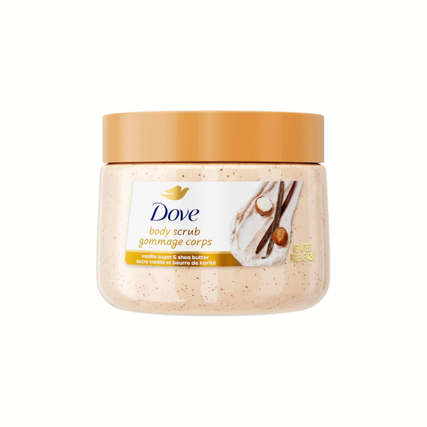 Tẩy Da Chết Dove Gommage Corp Vanilla Sugar & Shea Butter Body Scrub 425g