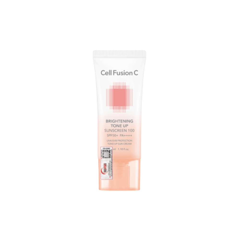  Kem Chống Nắng Bật Tone Da Cell Fusion C Brightening Tone Up Suncreen 100 SPF 50+ PA++++ 35ml (Unbox) 