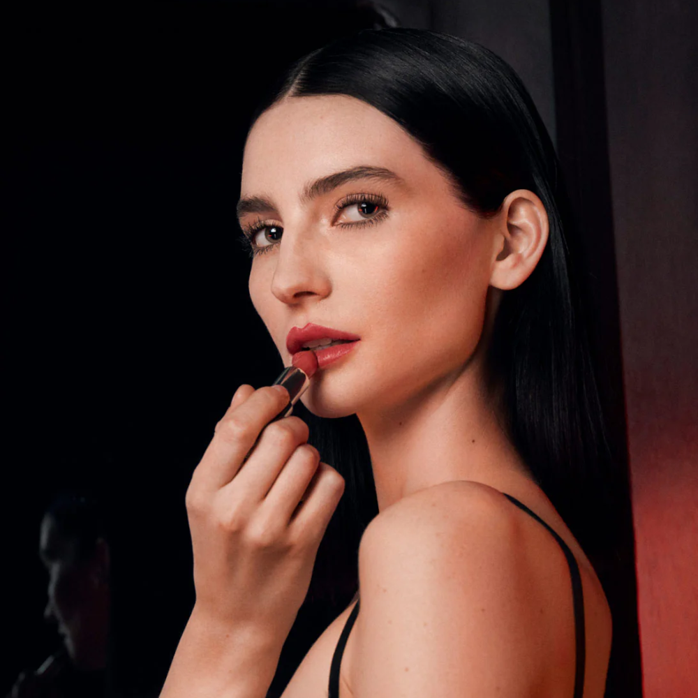  Son Lì Givenchy Le Rouge Interdit Intense Silk Lipstick #N116 Nude Boise 