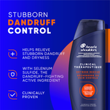  Dầu Gội Trị Gàu & Nấm Tóc 2in1 Head & Shoulders Clinical Strength Dry Scalp Rescue Shampoo 400ml 